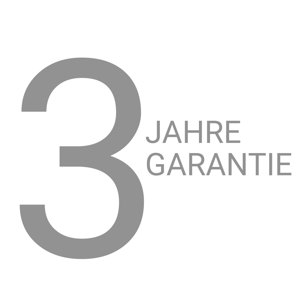 3-Jahre-Garantie