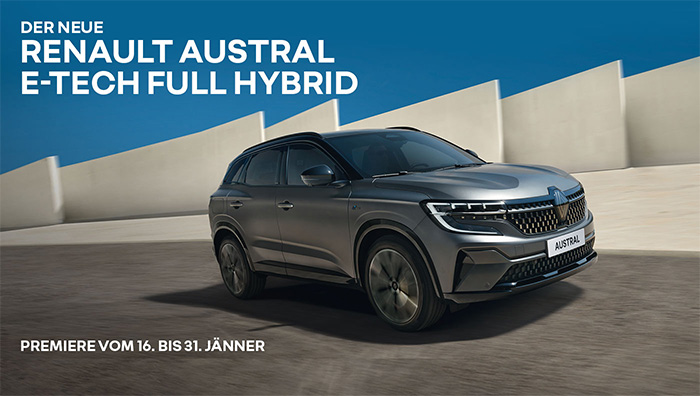 Renault Austral E-Tech Full Hybrid Aktion Jänner 2023