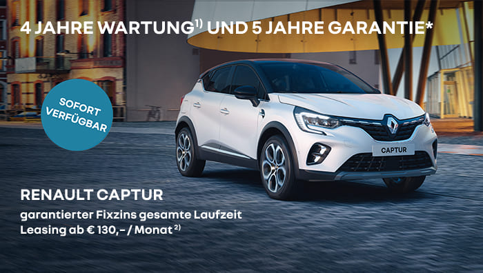 Renault Captur April 2023 Lager