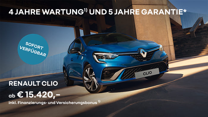 Renault Clio Apri 2023 Lager