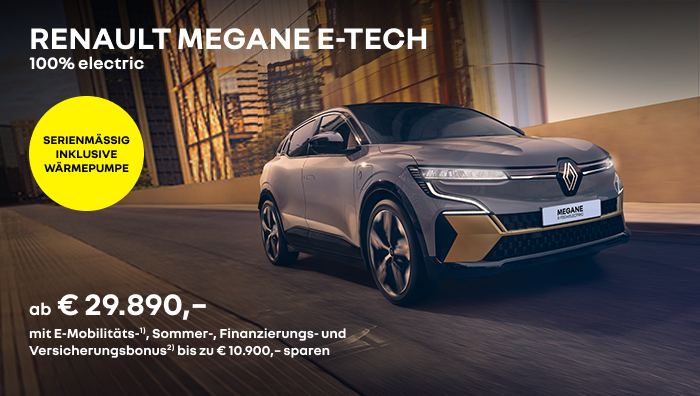 Renault Megane E-Tech April 2023