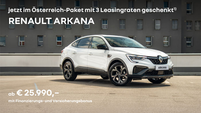 Renault Arkana Österreichbonus