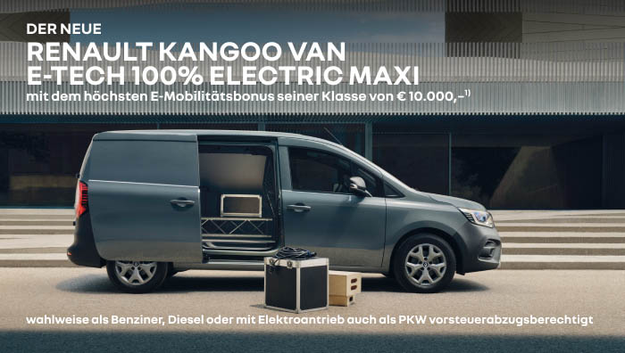 Kangoo Van E-Tech Maxi