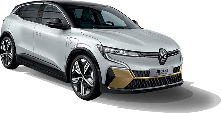 Megane E-Tech Electric Silber